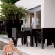 Jut Sillon Fauteuil Vondom Noir