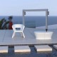 PAL-Furche Chair Vondom weiß