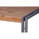 Petite Table Bois et Métal 140 x 60 KosyForm