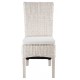 Lot de 2 Chaises en Demi Kubu Blanc KosyForm