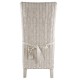 Lot de 2 Chaises en Demi Kubu Blanc KosyForm