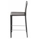 Lot de 2 Chaises Plan de Travail Noire Boréale KosyForm