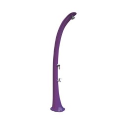 Douche Solaire Cobra - 32L Violet avec Rince-pieds Formidra