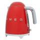 Smeg KLF03RDEU rosso 1.7 litri Cordless Bollitore