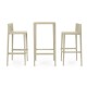 Lot de 1 Table Haute avec 2 Tabourets haut Spritz Vondom