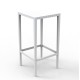 Lot de 1 Table Haute avec 2 Tabourets haut Blanc Spritz Vondom