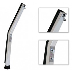 Douche Solaire Giordano Courbe 20L en Inox