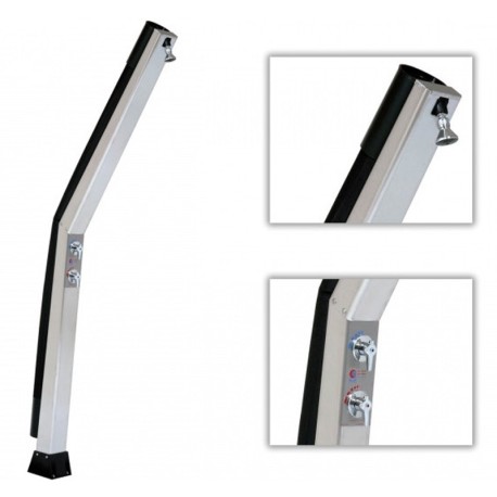 Douche Solaire Giordano Courbe 20L en Inox