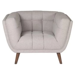 Armchair in fabric gray Meryl KosyForm
