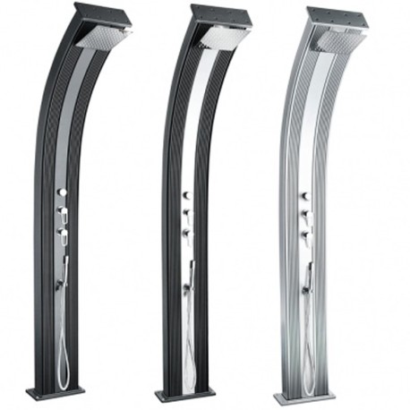 Douche Hybride Dada Curve Formidra Aluminium Anthracite 38L
