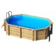 Piscine Bois Hors-Sol TROPIC Octogonale+ 495 x 345 BWT myPOOL