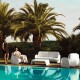 Couch sofa Vondom Pezzettina taupe mat