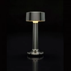 Luminaire de Table Imagilights Led Sans Fil Collection Moments Cadet Grey Cylindre
