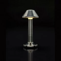 Luminaire de Table Imagilights Led Sans Fil Collection Moments Cadet Grey Cône