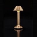 Luminaire de Table Imagilights Led Sans Fil Collection Moments Bronze Cône