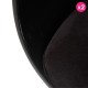 Lot de 2 Chaises Vintage en Velours Noir Mio KosyForm