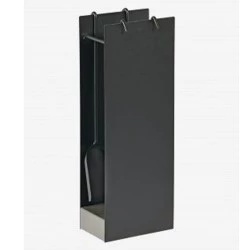 Serviteur Icar Noir Socle Gris Dixneuf Design