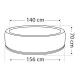 Spa Portable NetSpa Vita Rond 4 Places