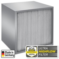 Filtre à particules H14 Ultra-haut débit anti-coronavirus pour TES 200 et TAC V+ Trotec