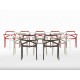 Lot de 4 Chaises Delta Vondom Blanc