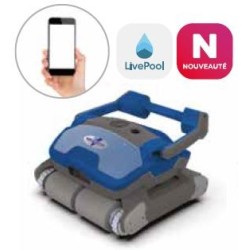 ROBÔ LIMPADOR DE piscina elétrica VIRTUOSO V600A com aplicativo para smartphone