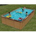 Piscine Zodiac Azteck rectangulaire Hors-sol 730 x 400
