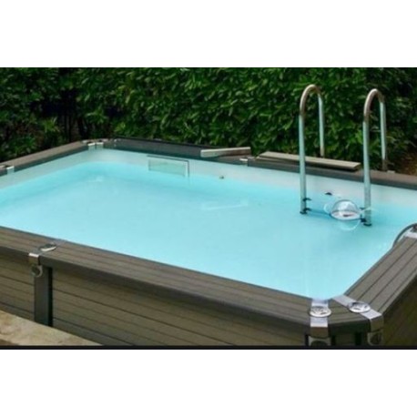 Piscine Zodiac Azteck carrée Hors-sol 341 x 341