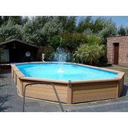 Piscine Zodiac Azteck Ovale semi-enterrée 400 x 560