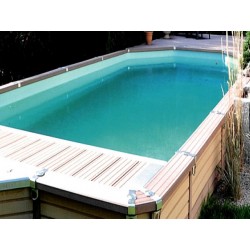 Piscine Zodiac Azteck mixte Semi-enterrée 730 x 400