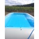 Zodiac HIPPO 10 rectangular 1180 x 770 x 125 kit de piscina independiente sobre el suelo