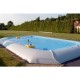 Zodiac HIPPO 10 rectangular 1180 x 770 x 125 kit de piscina independiente sobre el suelo