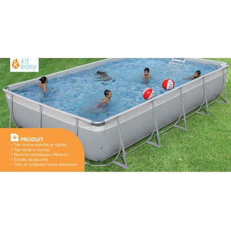 Kit Selbstportante Schwimmbad Zodiac Original WINKY 4 rund 500 x 120