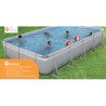 Piscine Tubulaire Autoportante KIT EASY Complet 566 x 306 Liner type Zodiac