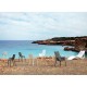 Lot de 4 Fauteuils Vondom Ibiza avec accoudoirs Bleu marine