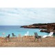Lot de 4 Chaises Vondom Ibiza Bleu marine