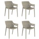 4-sessel vondon Spritz ekru