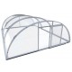 Couverture de Piscine en Aluminium et Polycarbonate 394 x 854 x 140