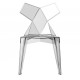 Lot de 4 Chaises Kimono Vondom Cristal Transparent