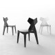 Lot de 4 Chaises Kimono Vondom Cristal Transparent