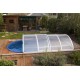 Refugio de piscina en Aluminio y Policarbonato 390 x 642 x 75