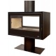 Inserto Biface in Legno Pôele ClassicTermofoc 13kW con supporto