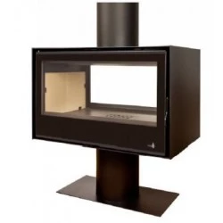 Inserto Biface in Legno Pôele ClassicTermofoc 13kW con supporto