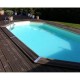 Piscine Bois Ubbink Océa 400X610 H130cm Liner Gris