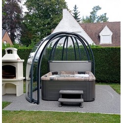 Spa shelter Sfera Telescopic shelter ready to install 350