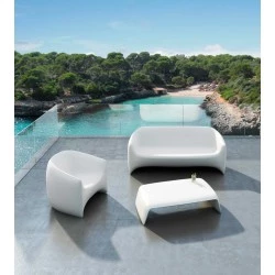 Mobili da giardino Stone Vondom bianco