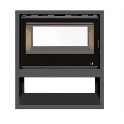 Inserte estufa de leña Termofoc Caja de soporte de doble cara 13kW madera
