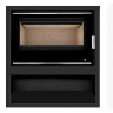 Poêle à Bois Termofoc SL-895-S-BOX EcoDesign 9kW avec bûcher inférieur
