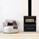 Insert Wood Stove Termofoc Double Sided Support Box 13kW wood