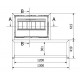 Inserto in legno Ferlux Galaxy 80 con Mobili Panoramica 15 kW