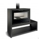 Inserto in legno Ferlux Galaxy 80 con Mobili Panoramica 15 kW